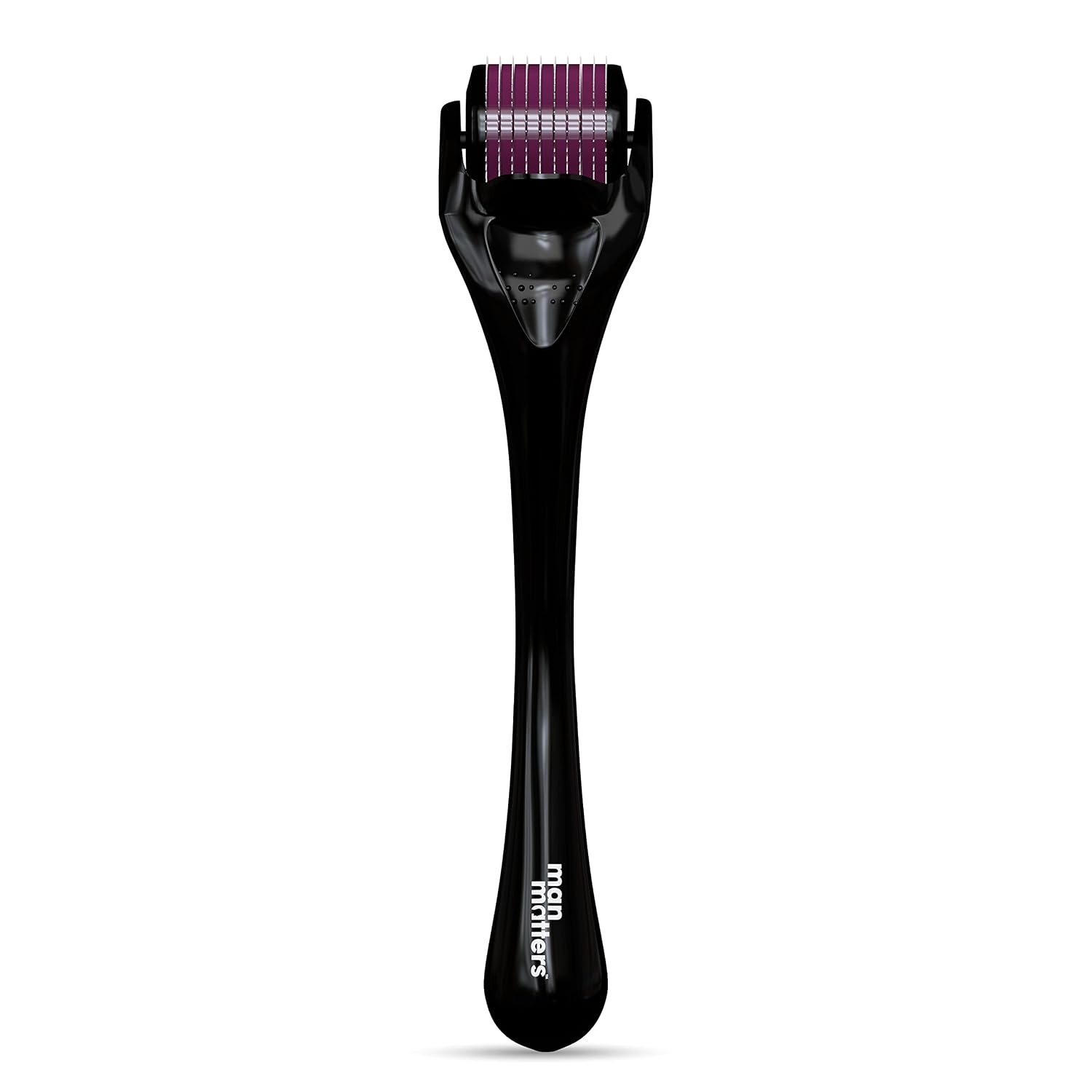 Man Matters Derma roller 1.00 mm With 540 Titanium Alloy Needles | Promotes Beard Growth & Reduces Acne Scars | Safe & Effective To Use | Safe & Effective To Use