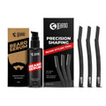 Beardo Beard Styling Tool for Men | Pack of 3 | Beard Styling Razor for Men | Reusable Razor | Sharp, Safe & Precise Shaping Tool | Body Grooming | Beard Shaper | Multi Grooming